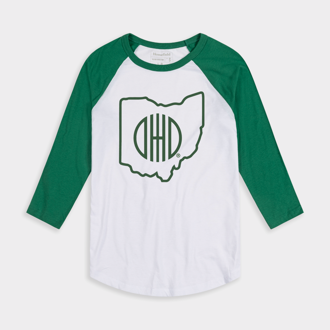 Ohio University Vintage Baseball Tee - Your Bobcats Spirit Wear