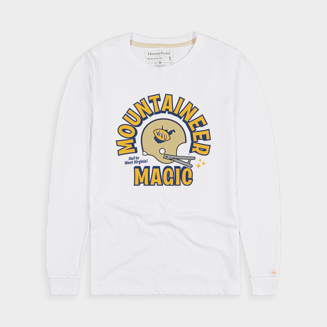 Show Your WVU Football Pride with Mountaineer Magic Long Sleeve