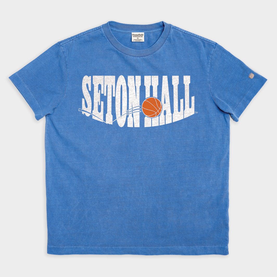 Show Your Love for Seton Hall Basketball with This Vintage Heavyweight Tee