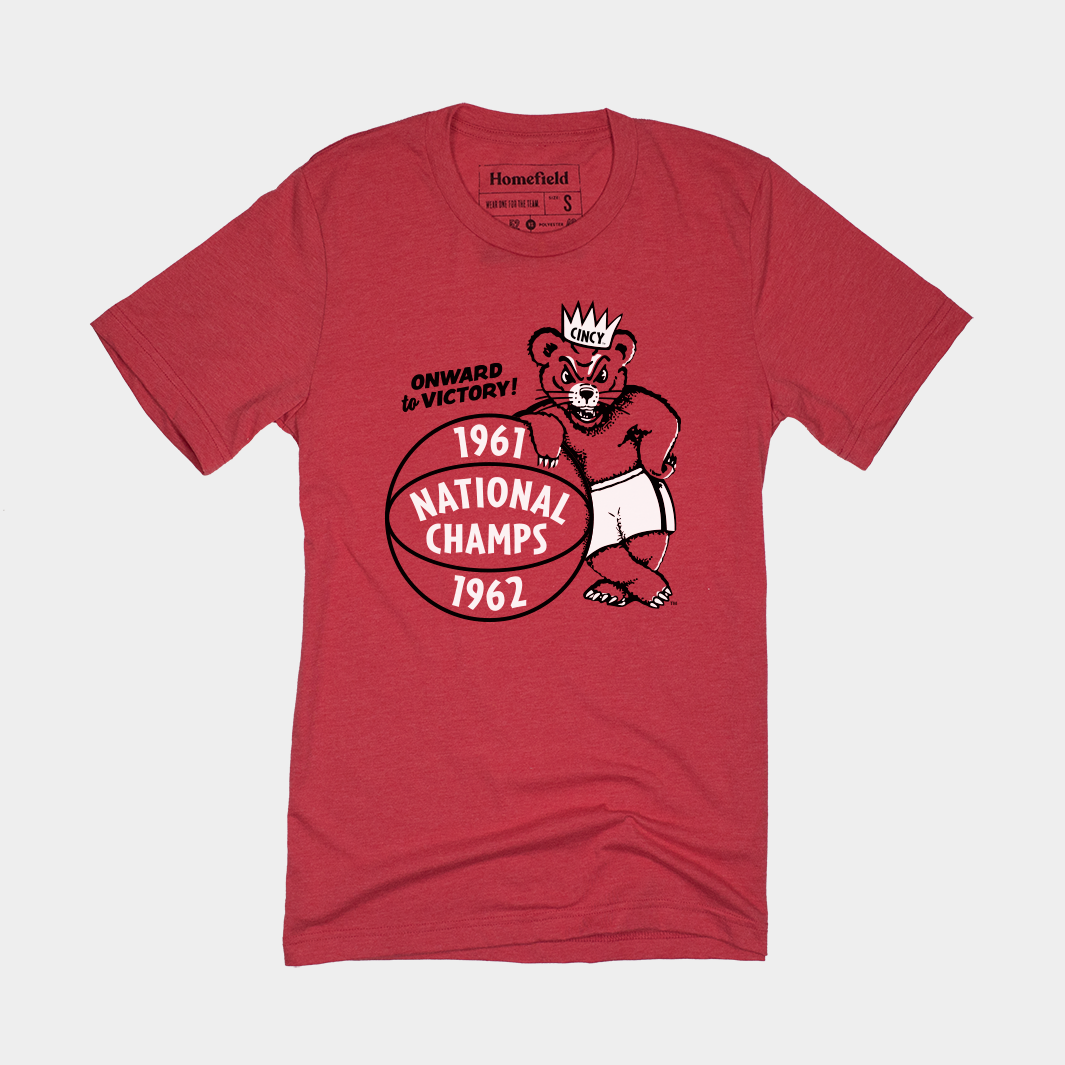 Celebrate Cincinnati Basketball's National Championship Glory with This Vintage Tee