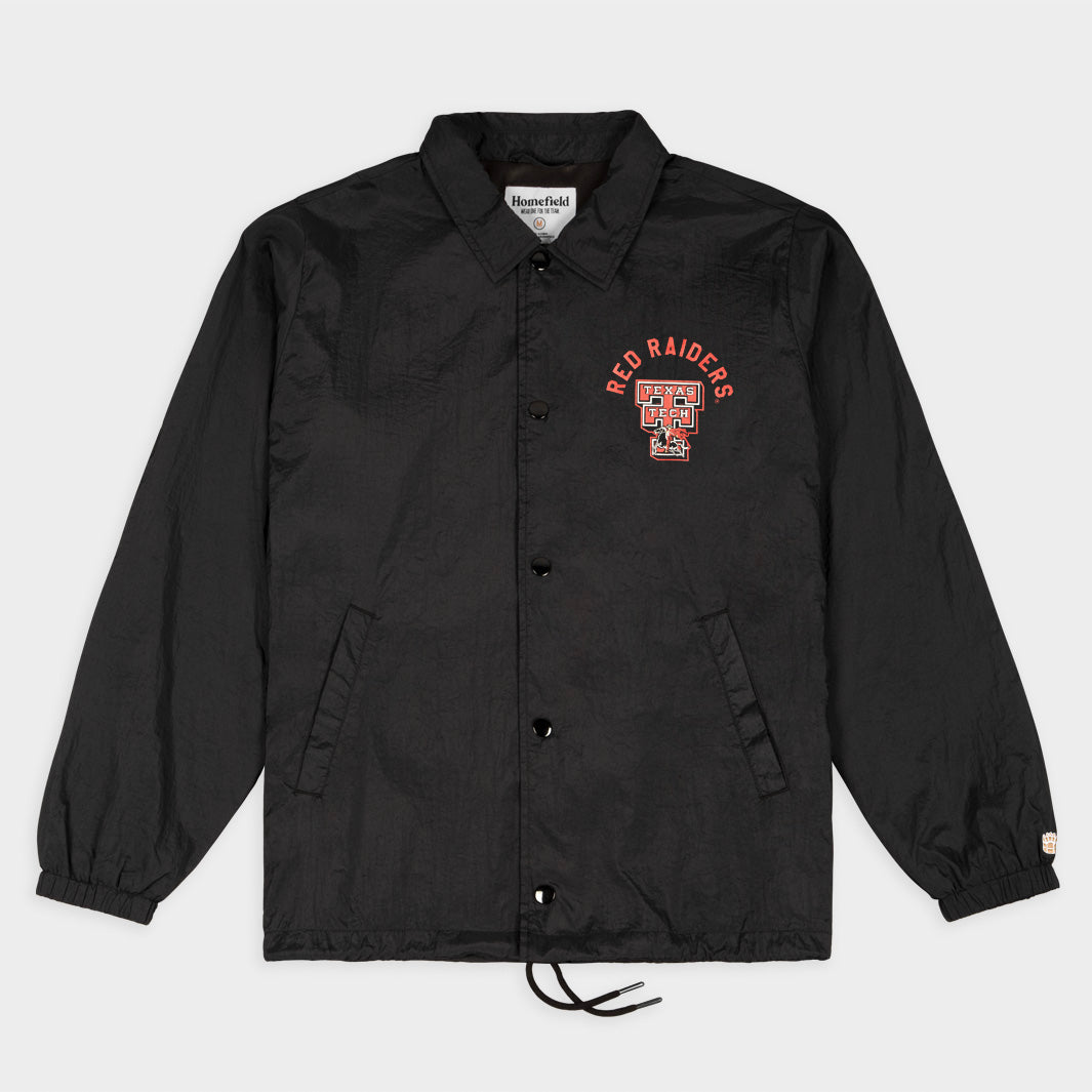 Texas Tech Red Raiders Double T Logo Stylish Coaches Jacket
