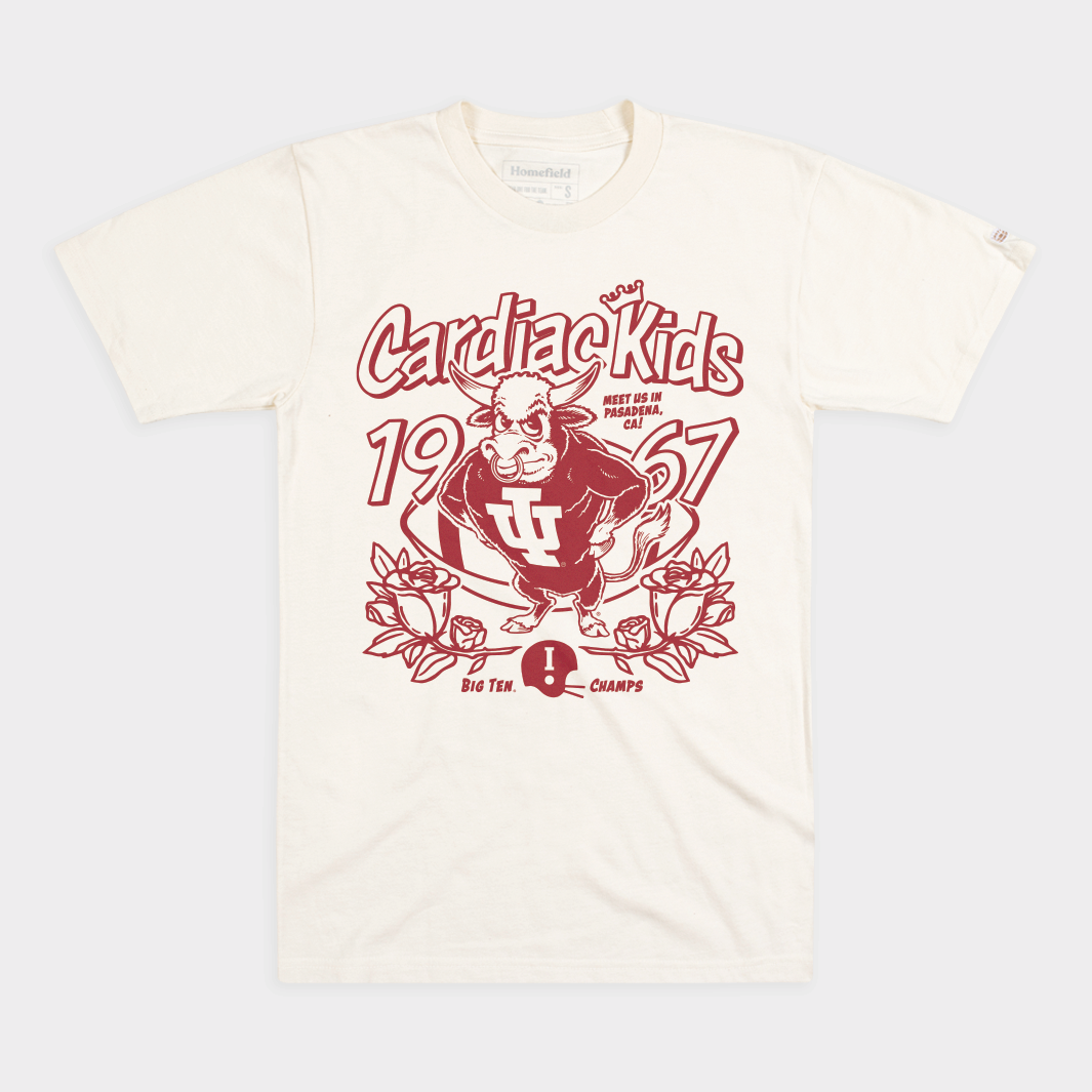 Show Your Pride with the IU Hoosiers Football Cardiac Kids 1967 Tee - Grab Yours Now!
