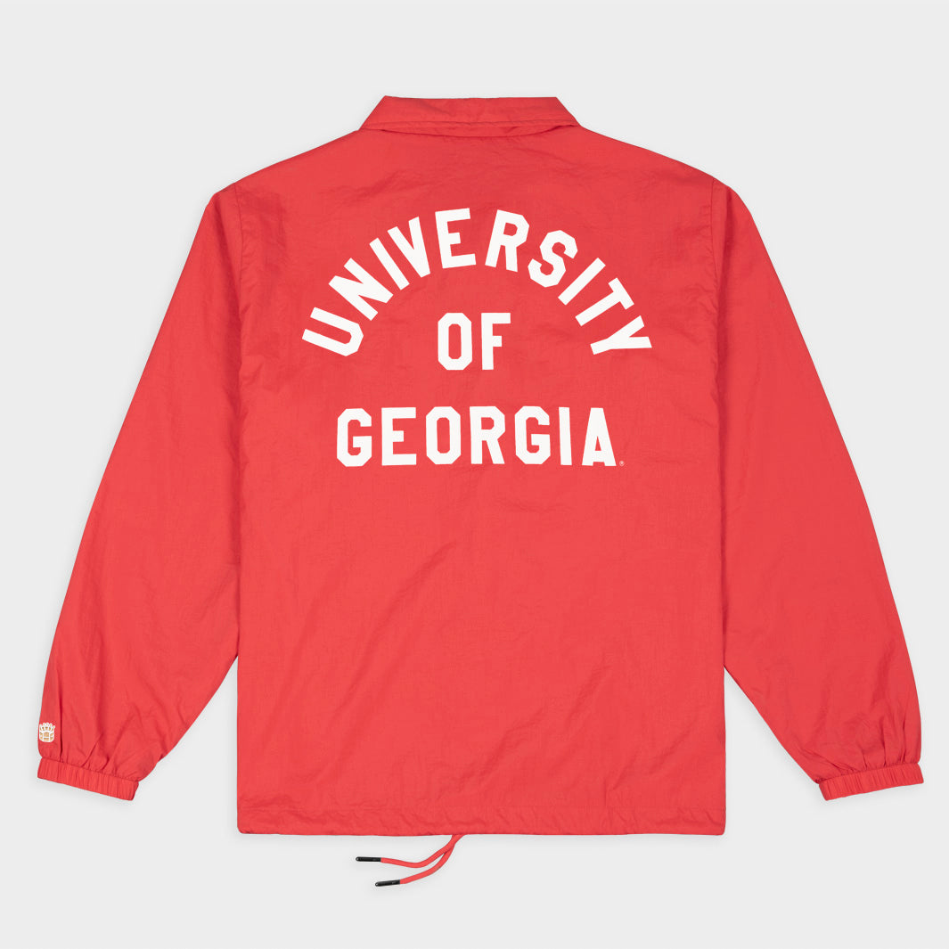 Georgia Bulldogs Football Classic Coaches Jacket - Gear Up for Game Day!