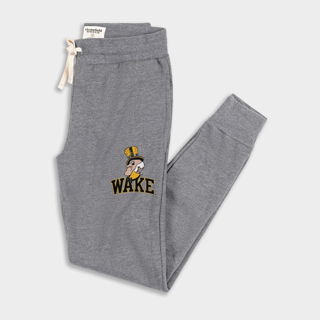 Wake Forest Vintage Logo Joggers - A Must-Have for Fans
