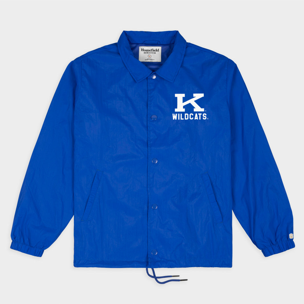 Vintage Kentucky Wildcats K Coaches Jacket - A Timeless Tribute to Football Legacy