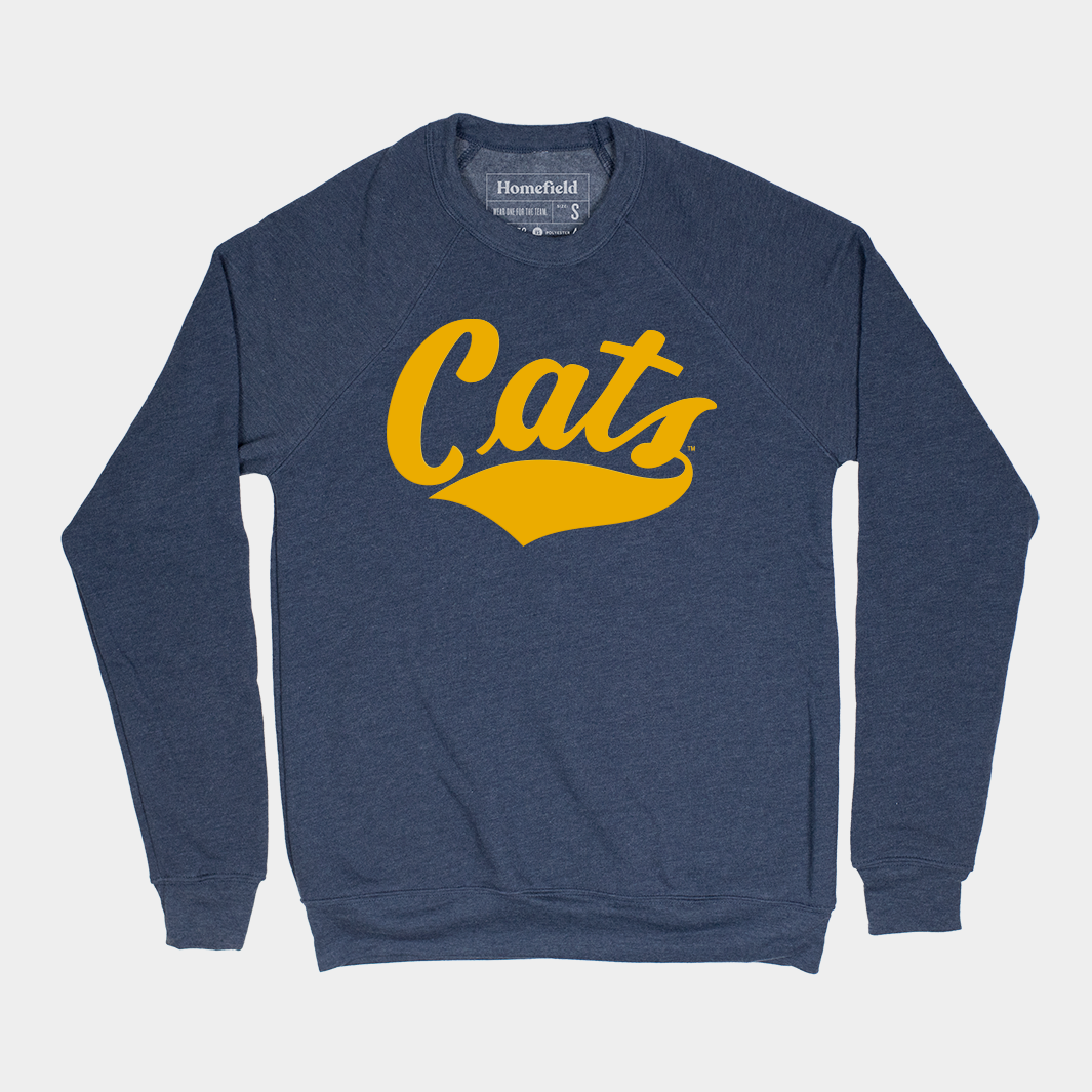 Show Your Pride with Montana State Cats Script Crewneck