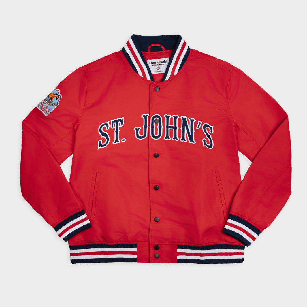 St. John's 1985 NCAA Men's Basketball Bomber Jacket - A Tribute to Champions