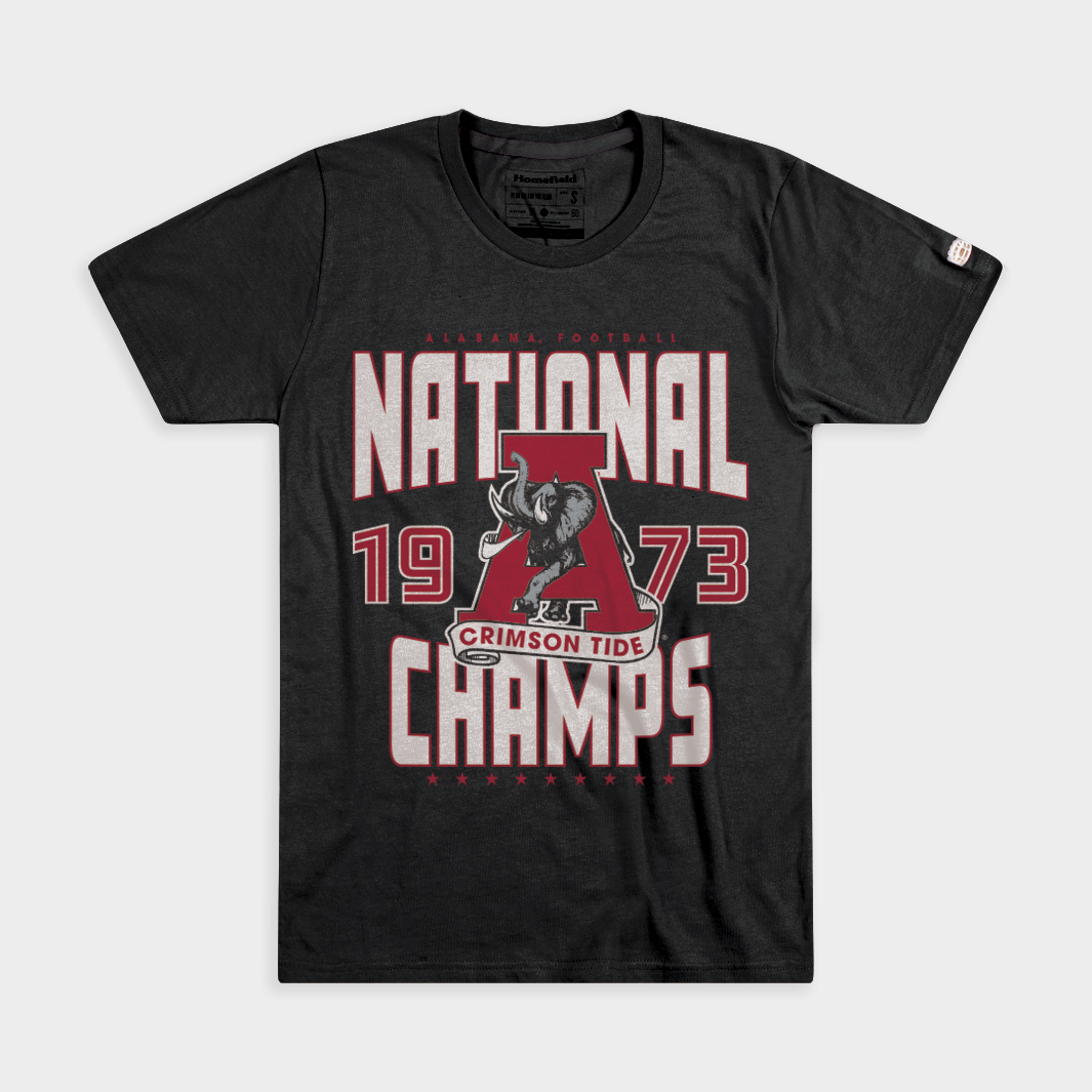 Celebrate Alabama Football's 1973 National Championship! Grab This Tee Now!