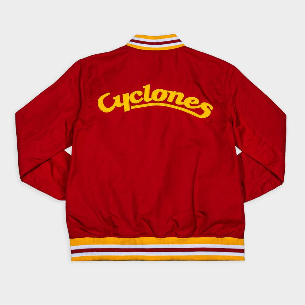 Show Your Cyclone Pride with the Iowa State Cyclones Leaning Cy Bomber Jacket