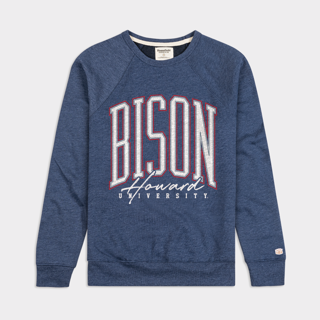 Howard Bison Classic Crewneck - A Timeless Tribute