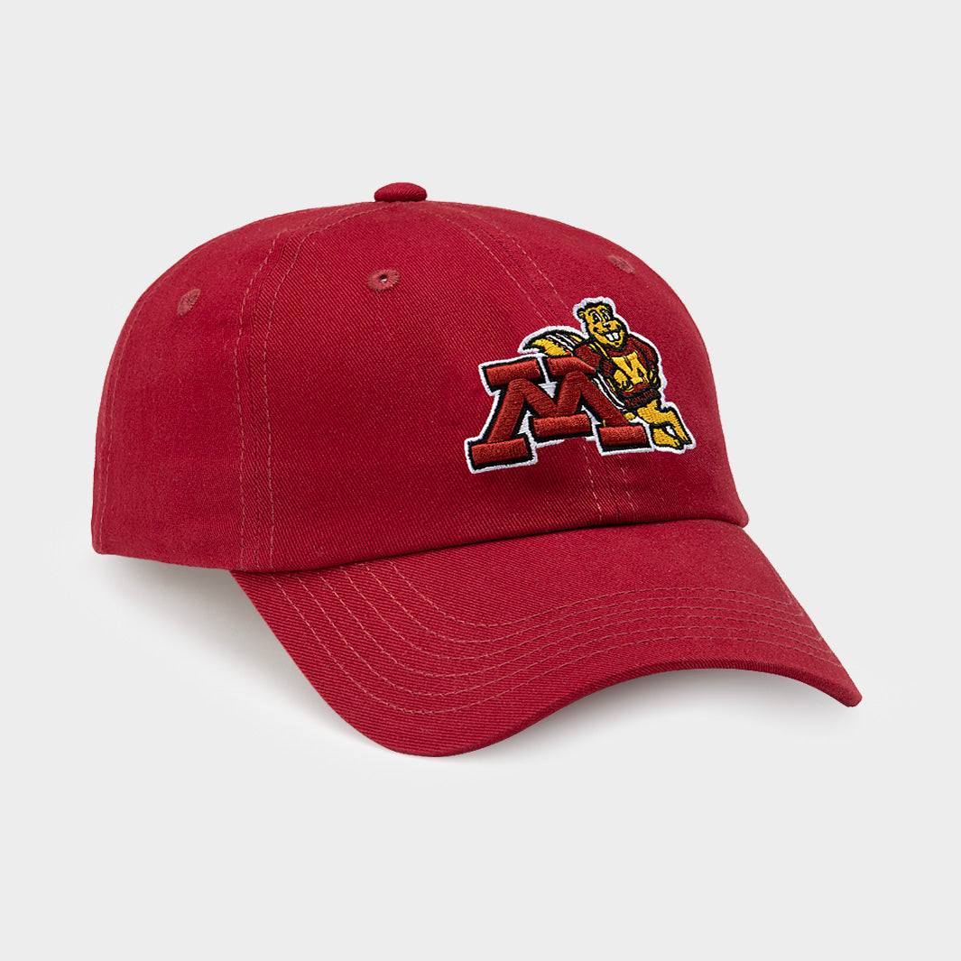 Show Your Gophers Pride with the Minnesota Golden Gophers Vintage Goldy Dad Hat