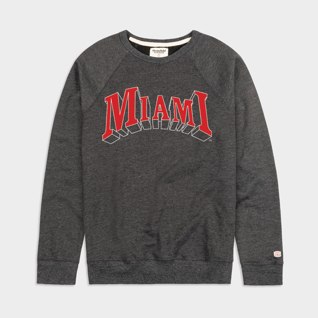 Remember Your Oxford Days with This Ultra-Comfortable Miami University Crewneck