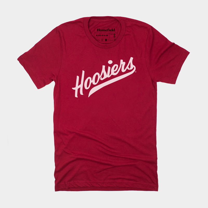 Retro Hoosiers 1971 - 72 Warm-up Tee - A Must-Have for Basketball Fans