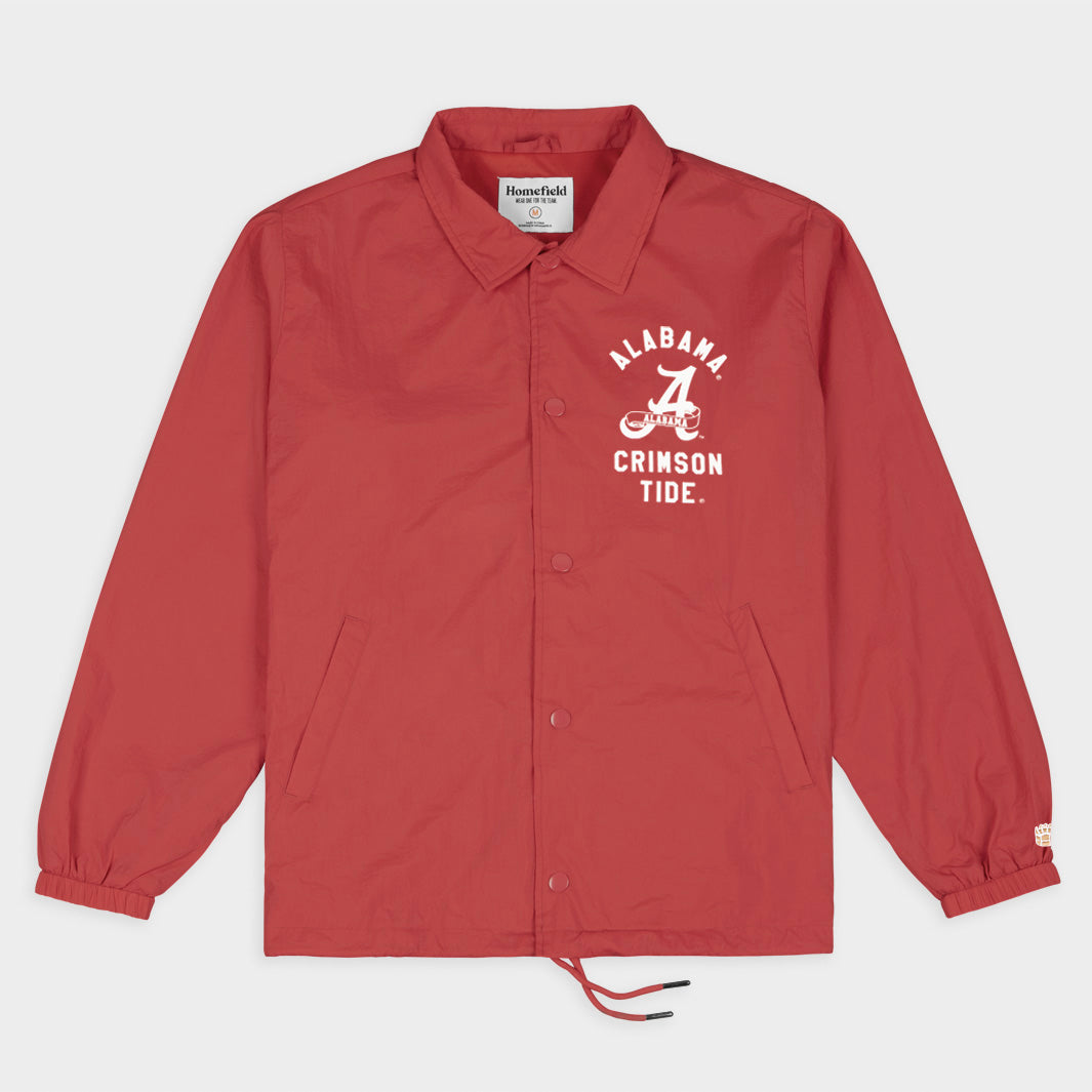 Show Your Team Spirit with the Alabama Crimson Tide Classic Coaches Jacket