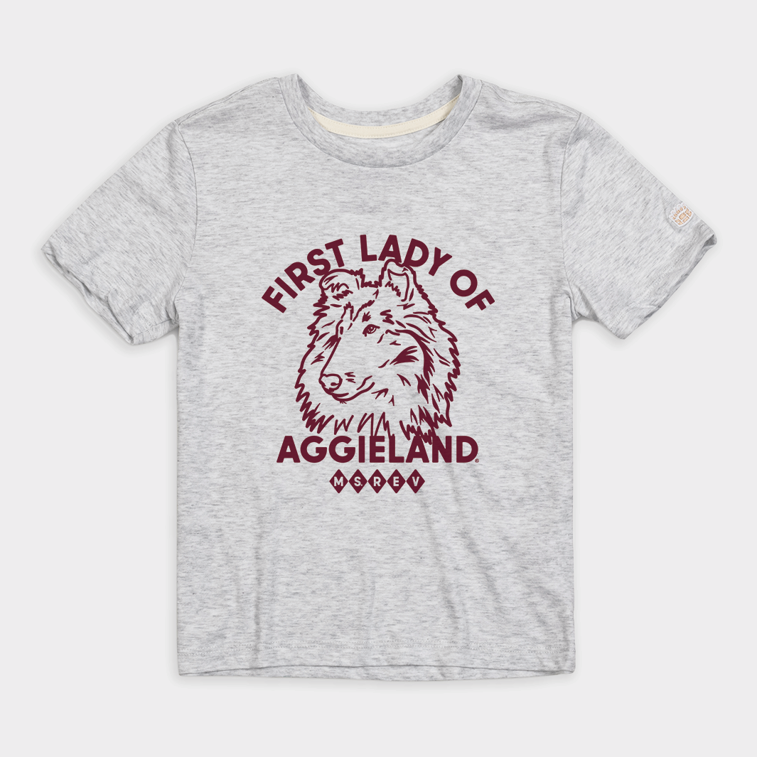 Texas A&M's Adorable Miss Rev Youth Tee
