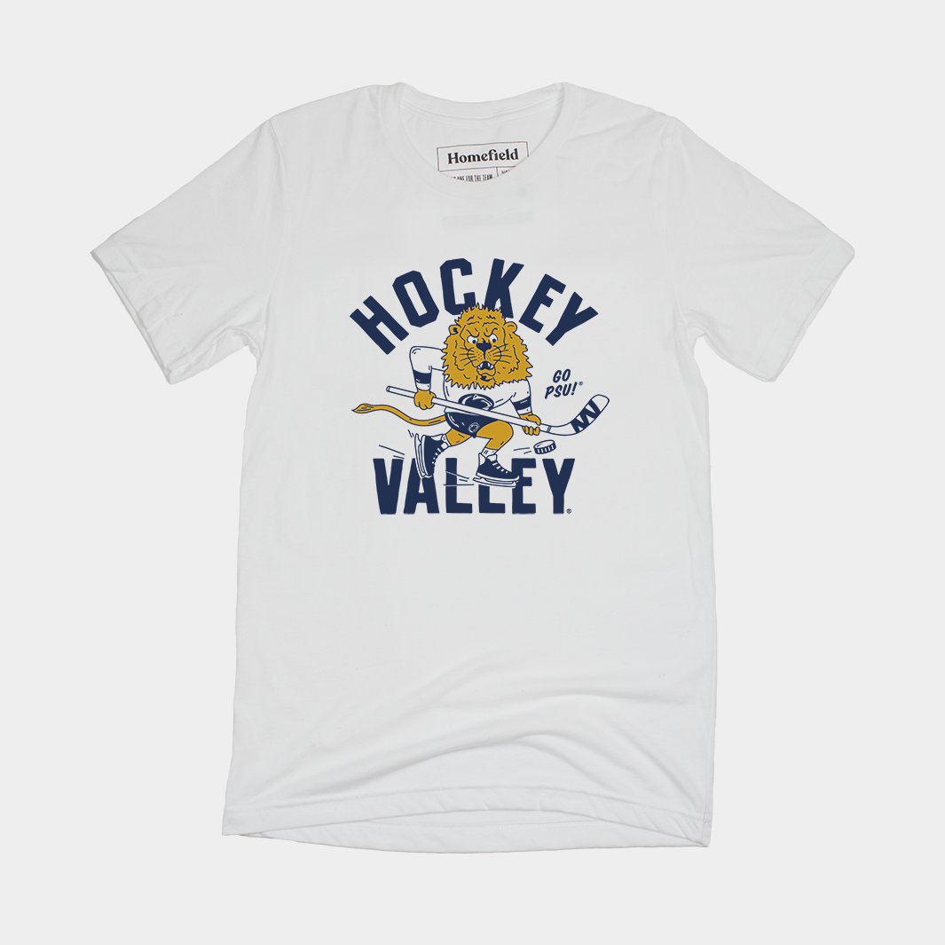 Retro Penn State Hockey Valley Tee