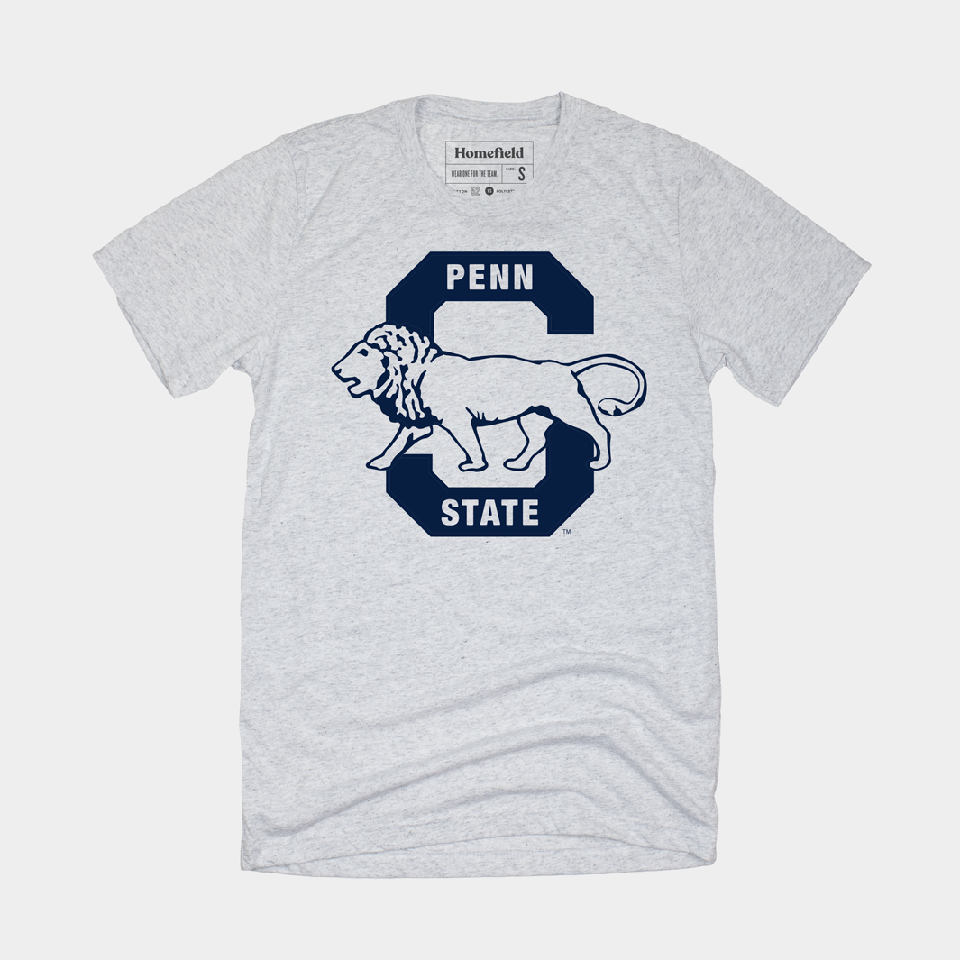 Penn State Vintage S Logo Tee - A Timeless Tribute