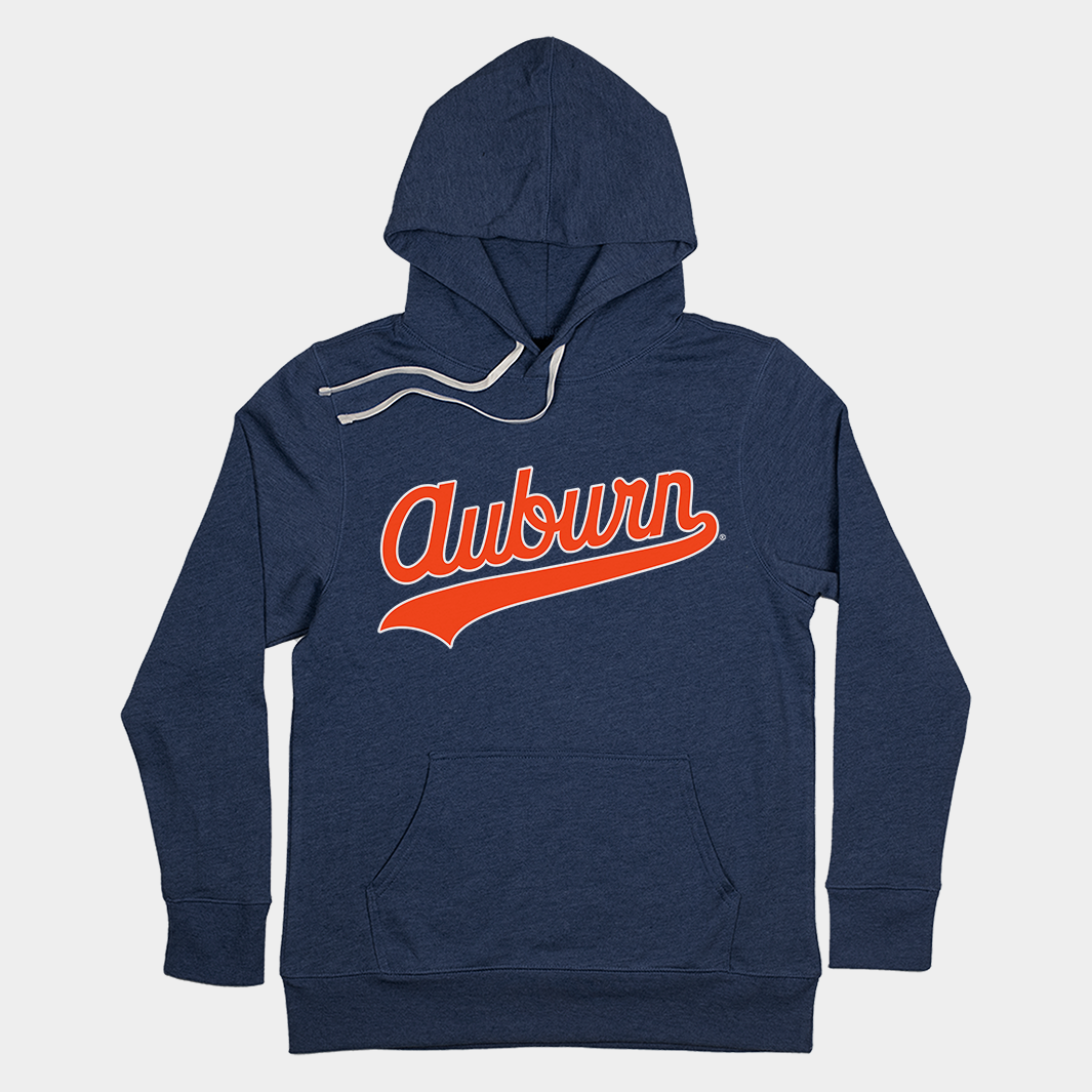 Auburn Baseball Script Hoodie - A Must-Have for Tigers Fans