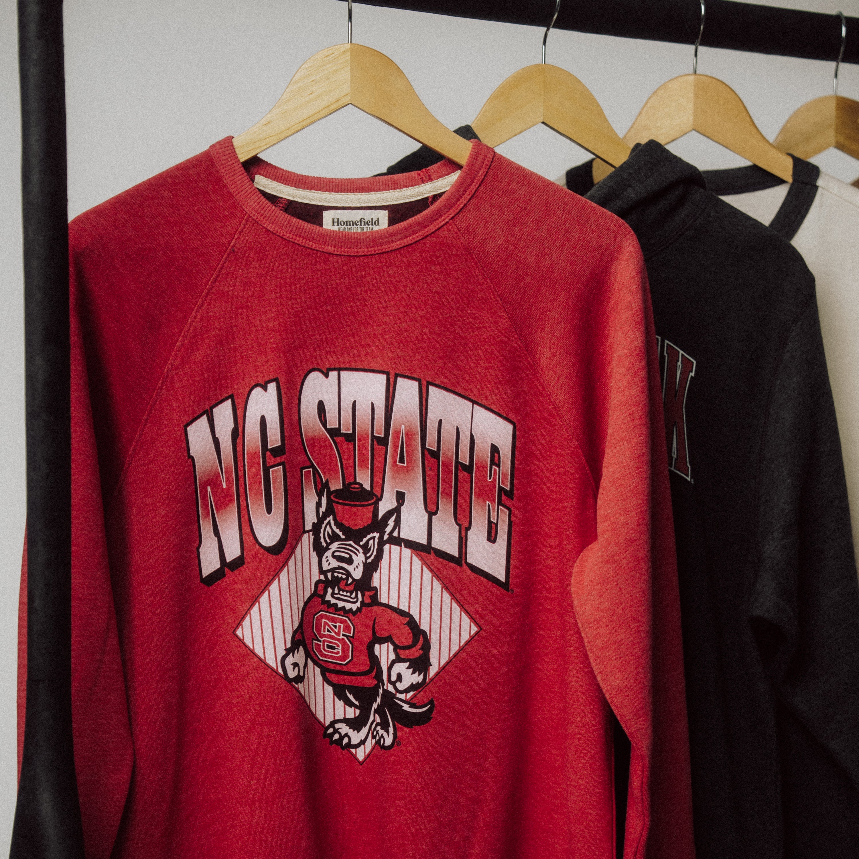 Step Back in Time with the NC State Wolfpack '80s Vintage-Inspired Crewneck