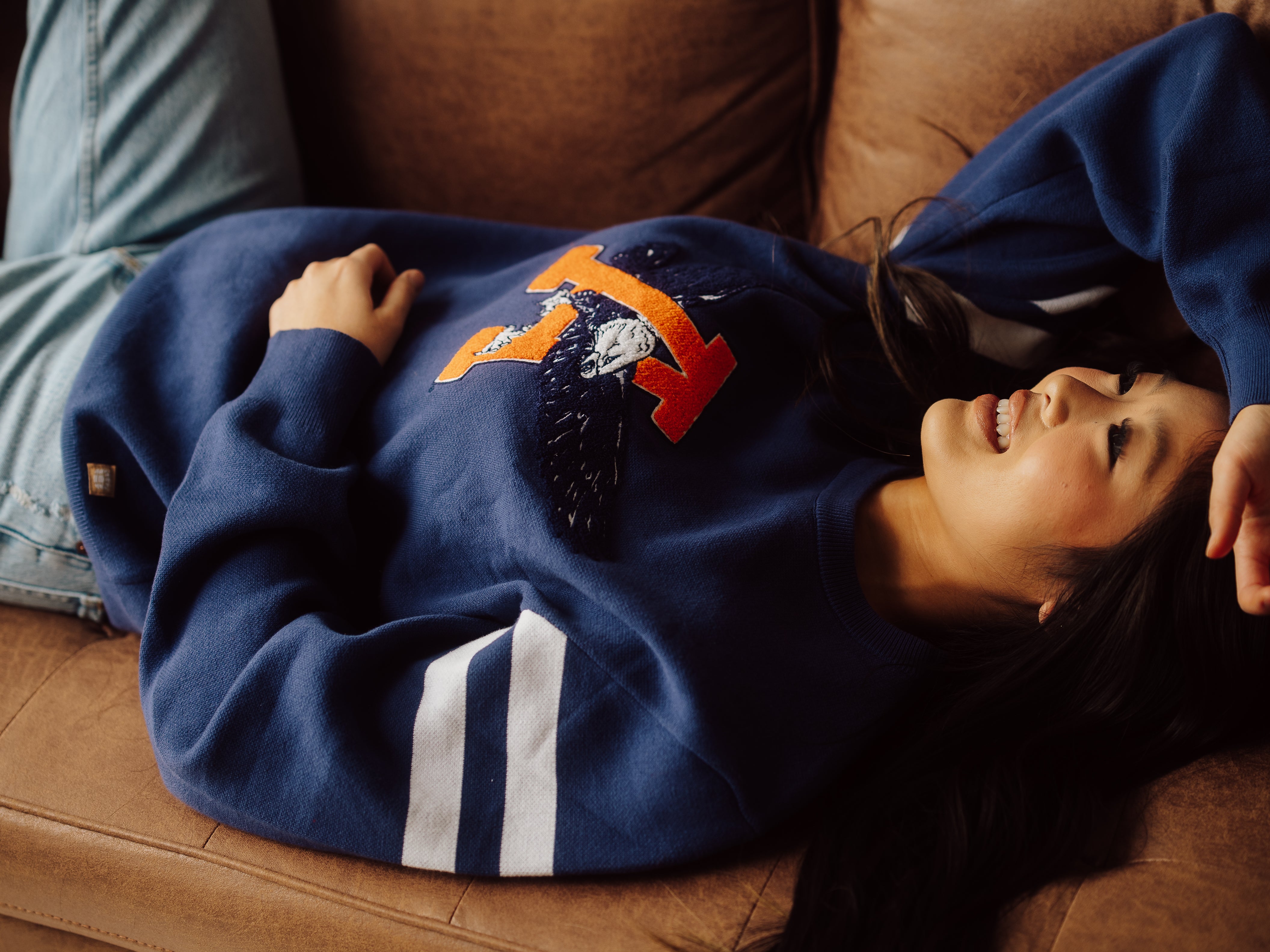 Show Your Auburn Pride with the War Eagle Knit Sweater