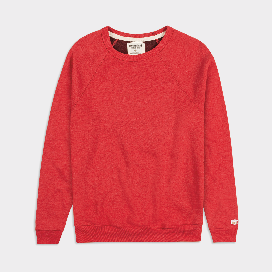 Essential Crimson Crewneck