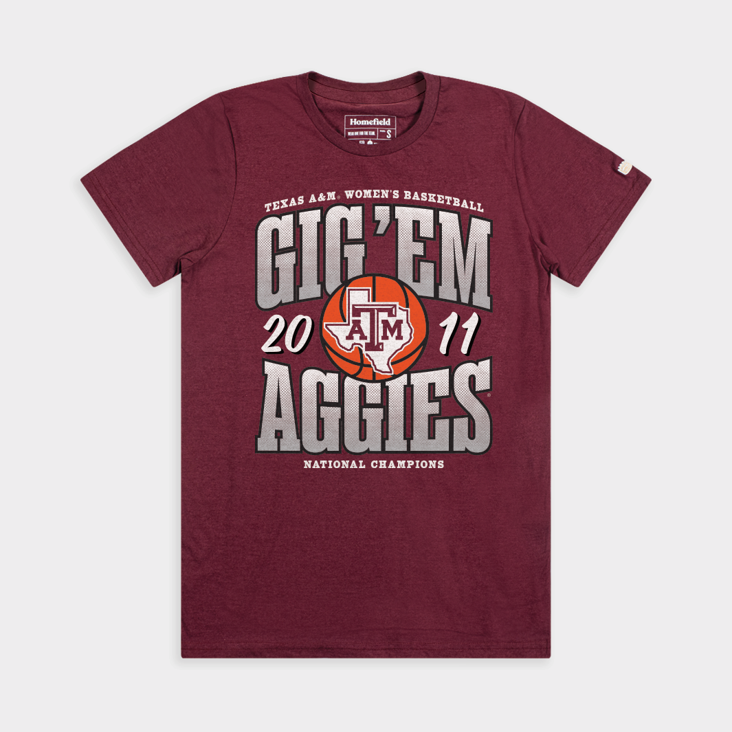 Celebrate Texas A&M Women's 2011 National Championship with This Tee