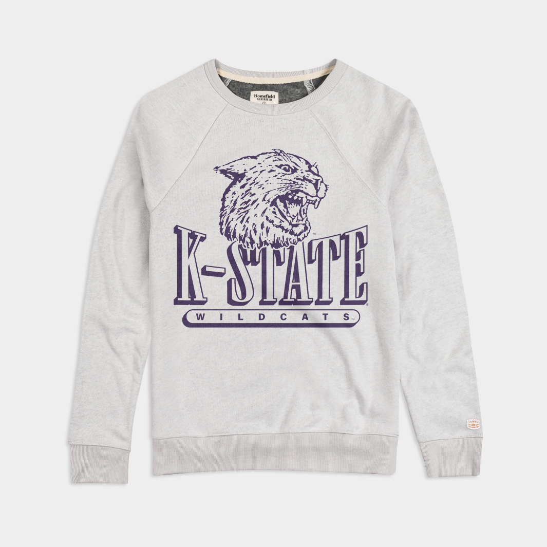 Unleash Your Wild Spirit with K-State Vintage '70s and '80s Wildcat Crewneck