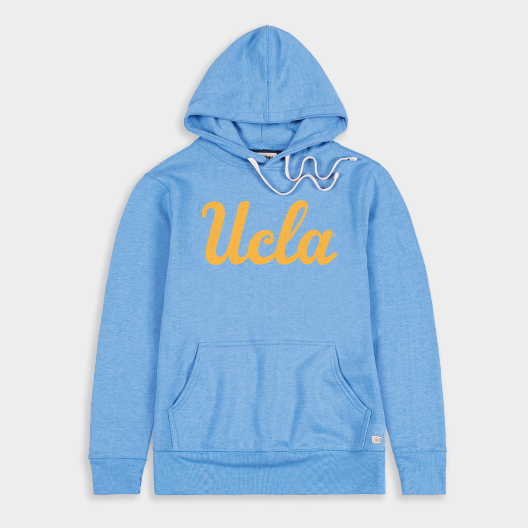 Cozy UCLA Script Light Blue Hoodie