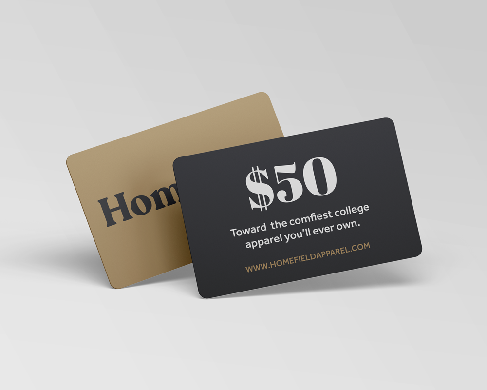 Homefield E-Gift Card - The Perfect Gift of Choice
