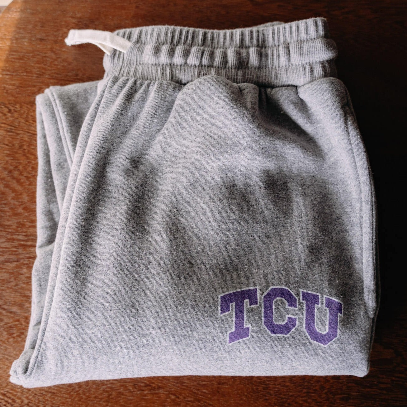 Show Your TCU Pride with Arched Joggers