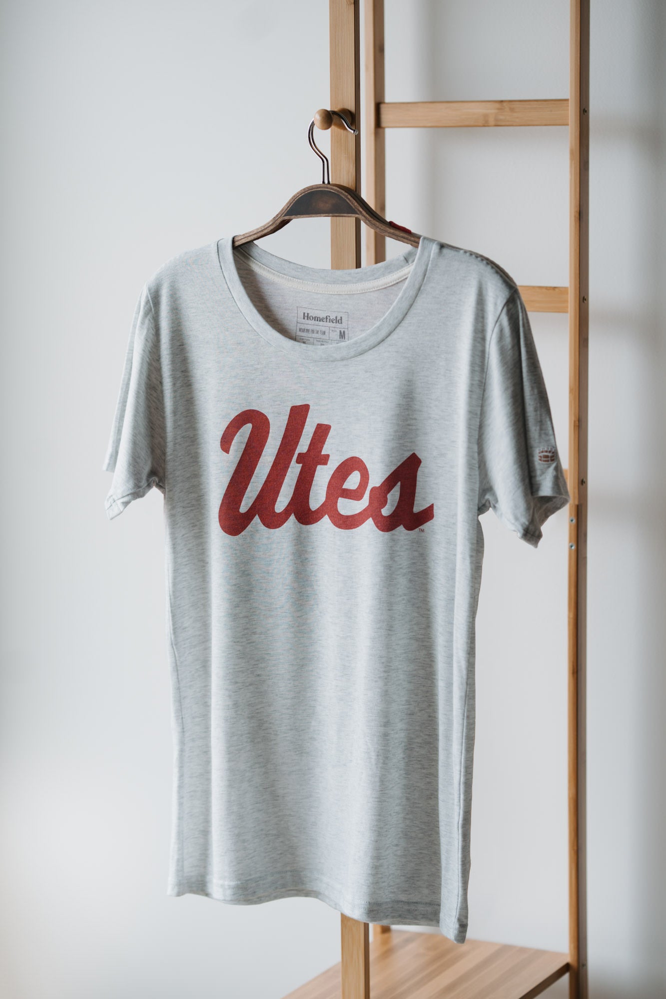Utah Utes Women's Vintage Baseball Script Tee