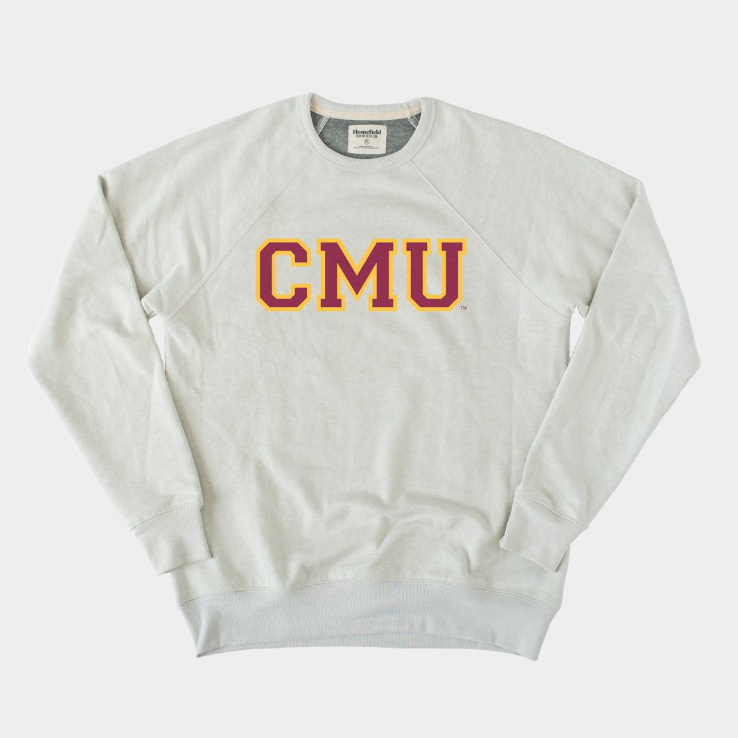 CMU Central Michigan University Crewneck Sweatshirt - A Must-Have for Fans