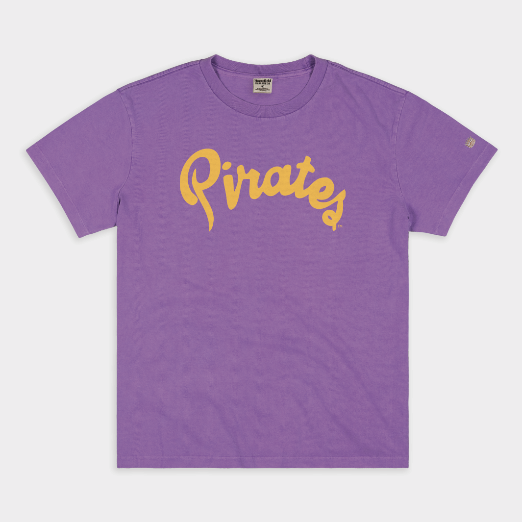 ECU Pirates Vintage Heavyweight Script Tee - A Timeless Tribute
