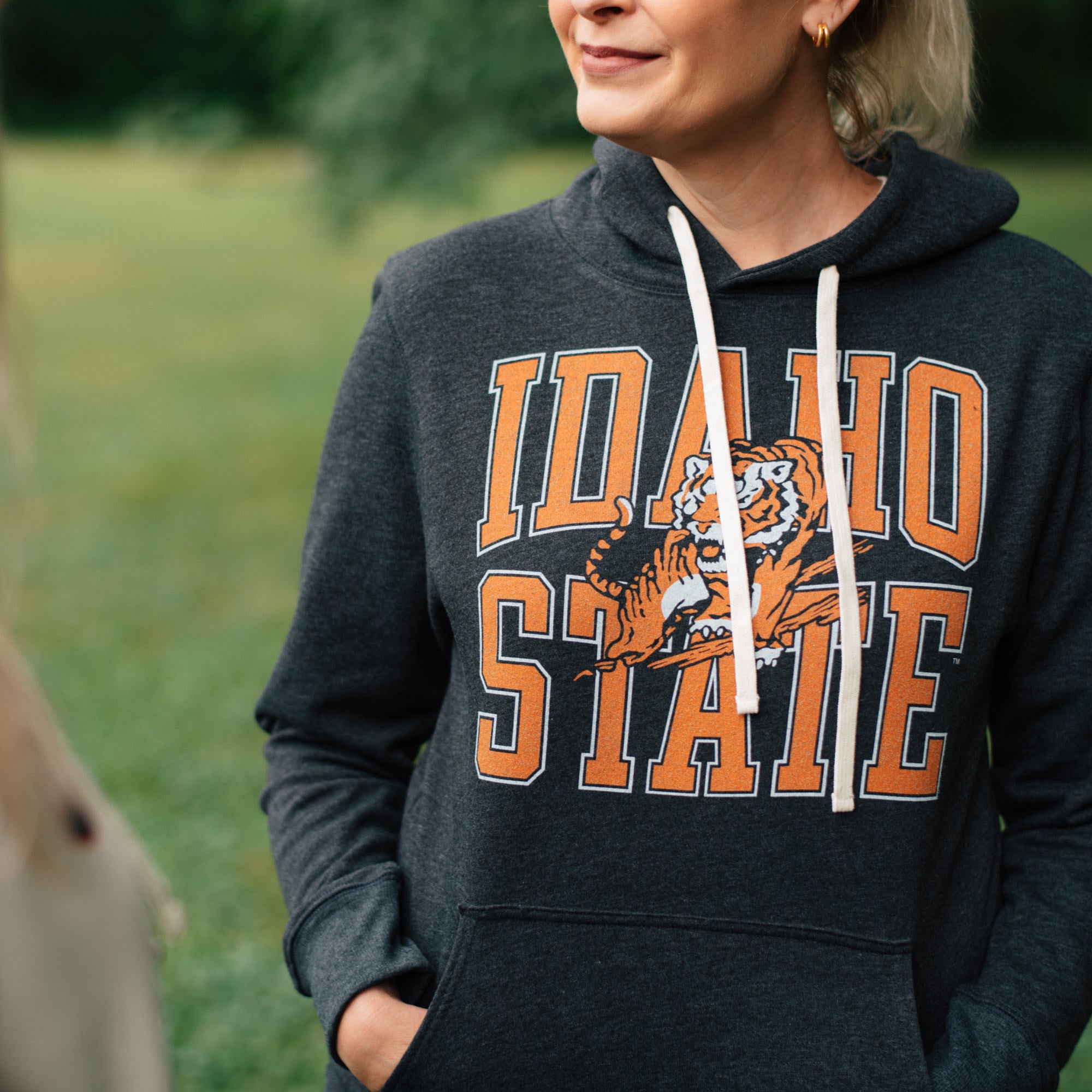 Vintage Idaho State Bengals 1970s Logo Hoodie - A Piece of School History