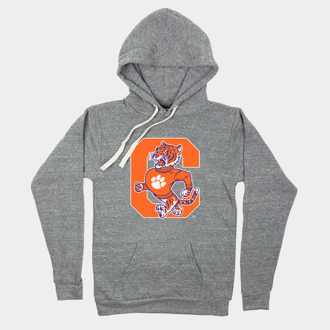 Stylish Vintage Clemson Tiger Hoodie - A Must-Have