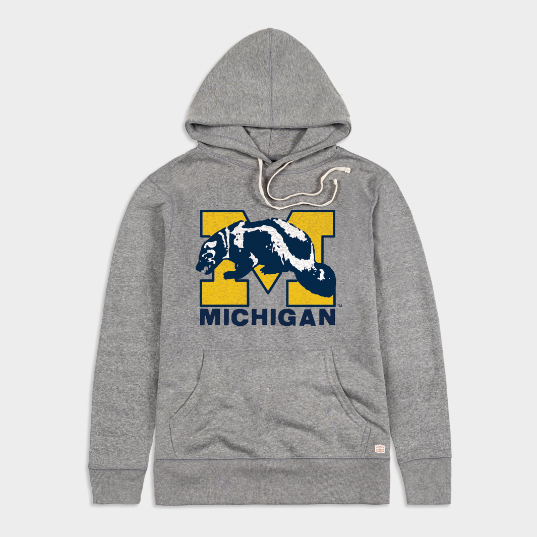 Show Your Wolverine Pride with This Vintage Michigan Hoodie