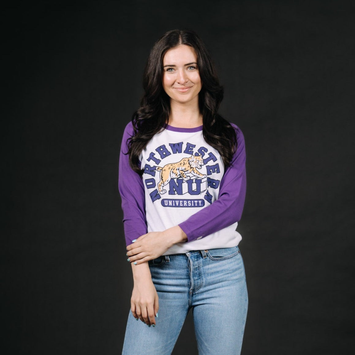 Show Your Wildcats Pride with This Vintage-Inspired Baseball Tee