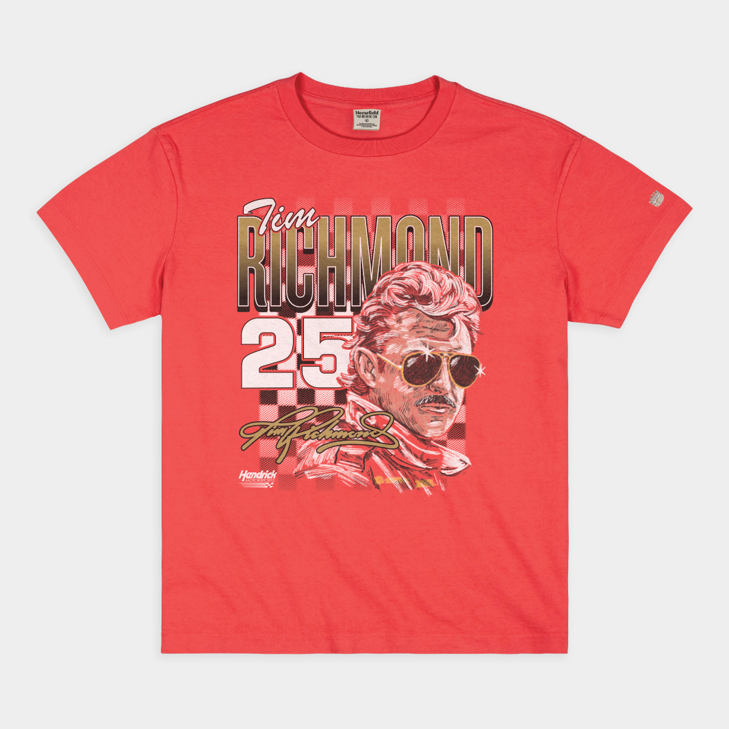 Tim Richmond Vintage-Inspired Heavyweight Tee - Feel the Racing Charisma!