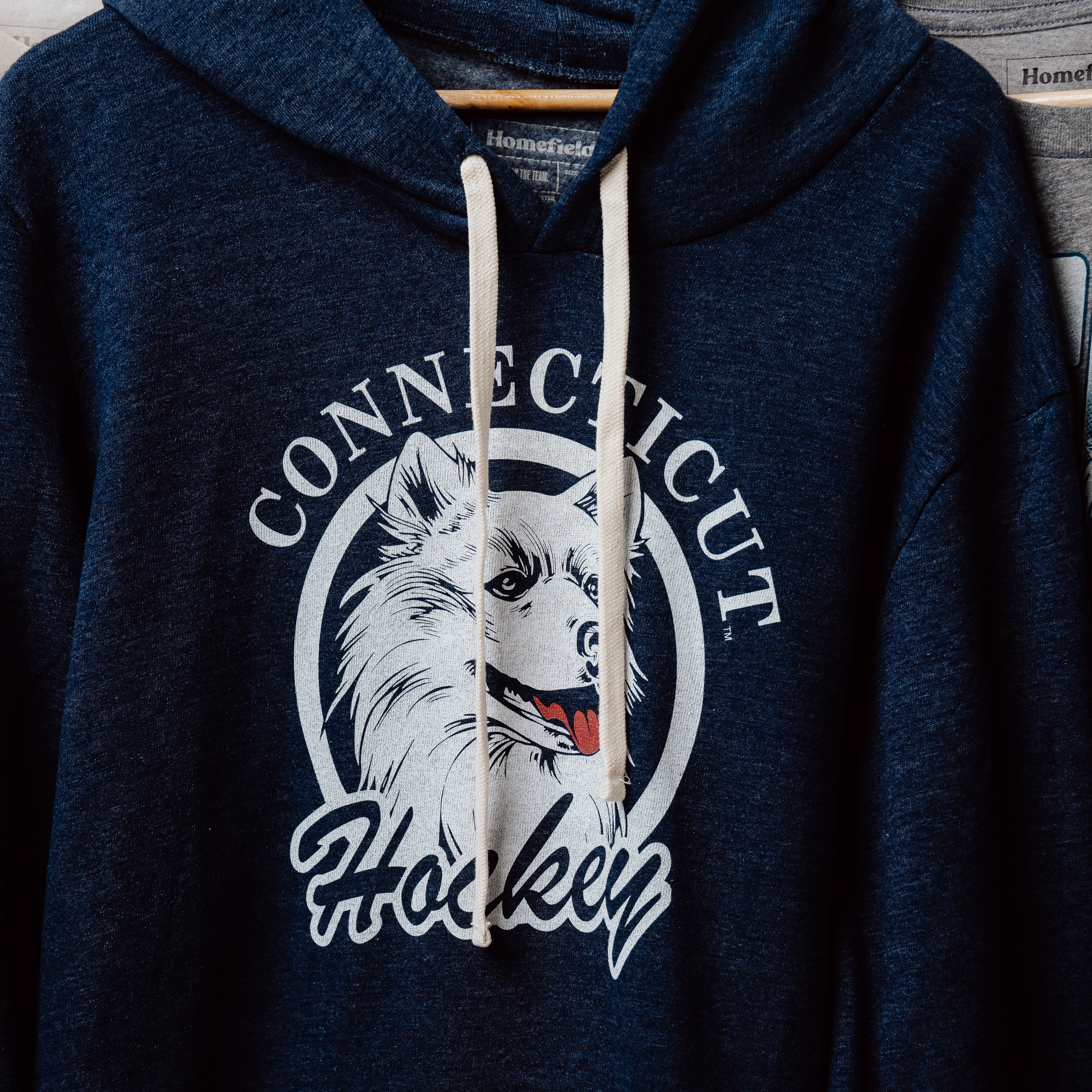 UConn Huskies Connecticut Hockey Vintage Hoodie - Show Your Team Pride!