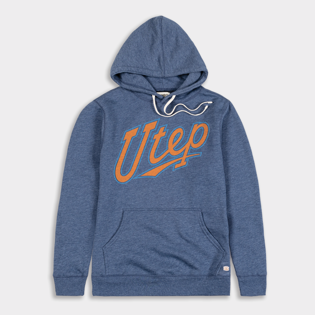 UTEP Vintage Script Hoodie - A Tribute to Miners' Heritage