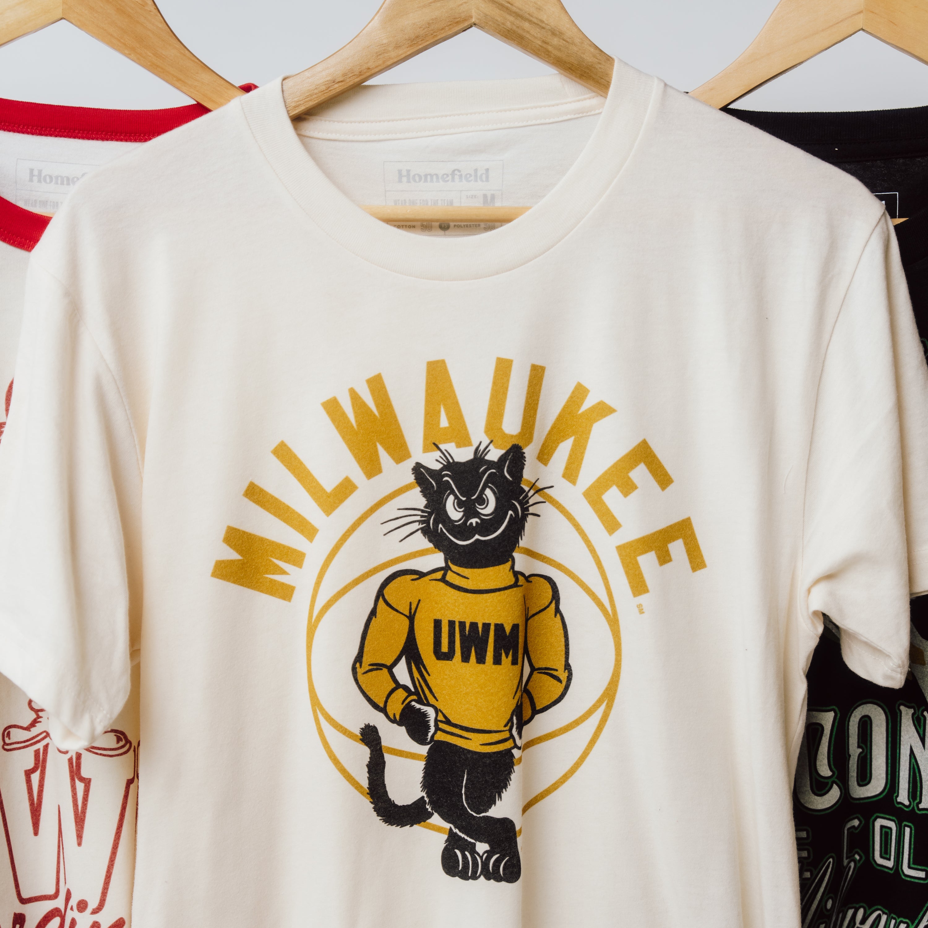 Show Your Panther Pride with the Milwaukee Panthers Vintage Basketball Tee