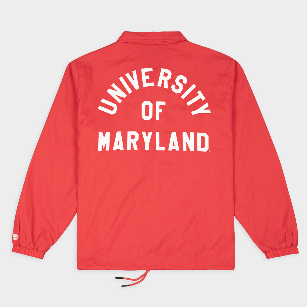 Maryland Terrapins Vintage Coaches Jacket - Show Your Team Spirit!