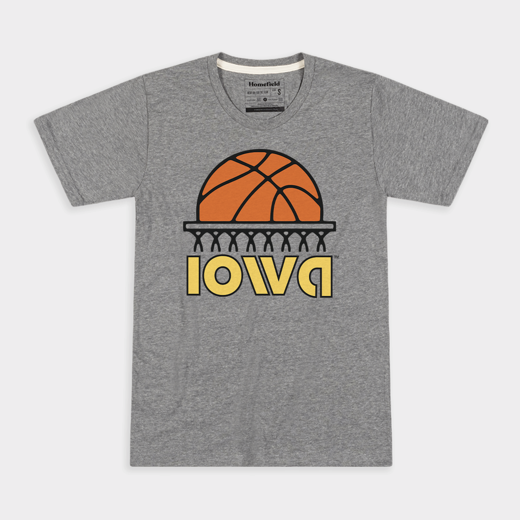 Show Your Hawkeyes Pride with This Basketball Tee