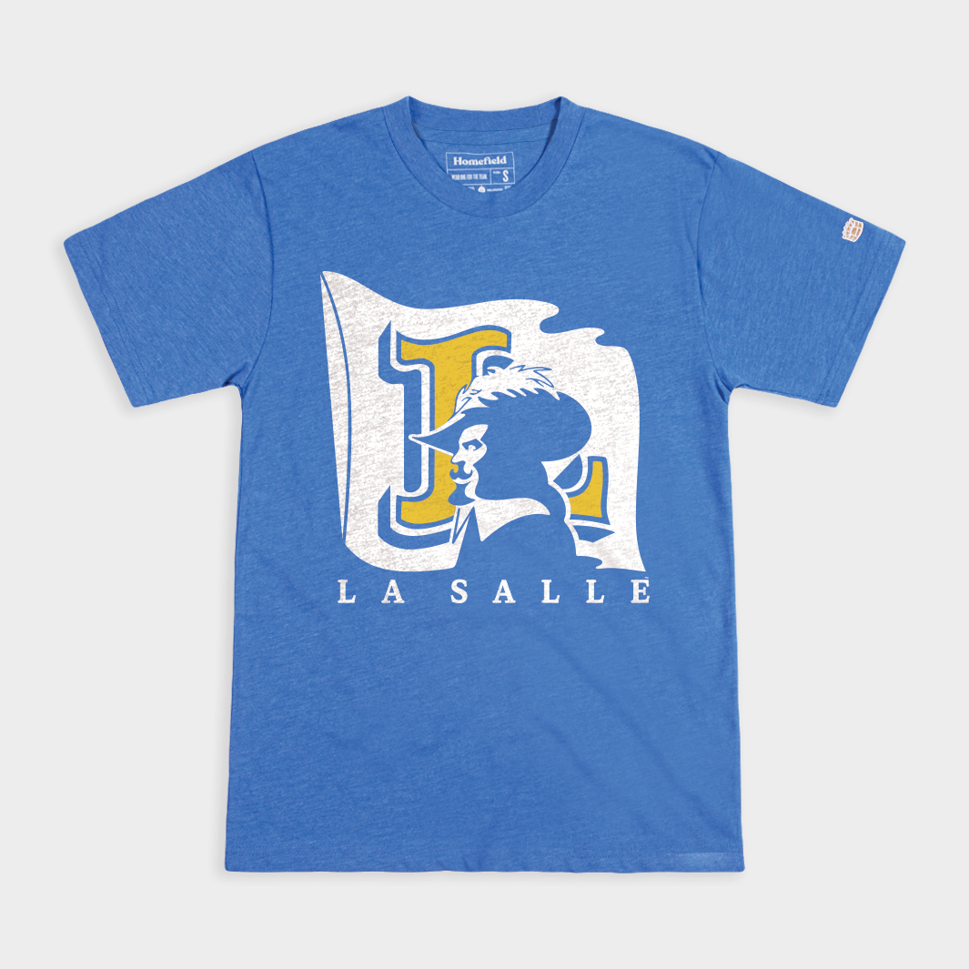 Show Your Pride with the La Salle Explorers Vintage Logo Tee