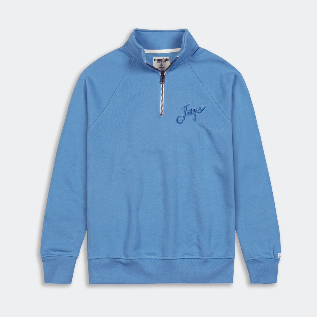 Celebrate Creighton's Glory with Throwback Jays Script Quarter Zip