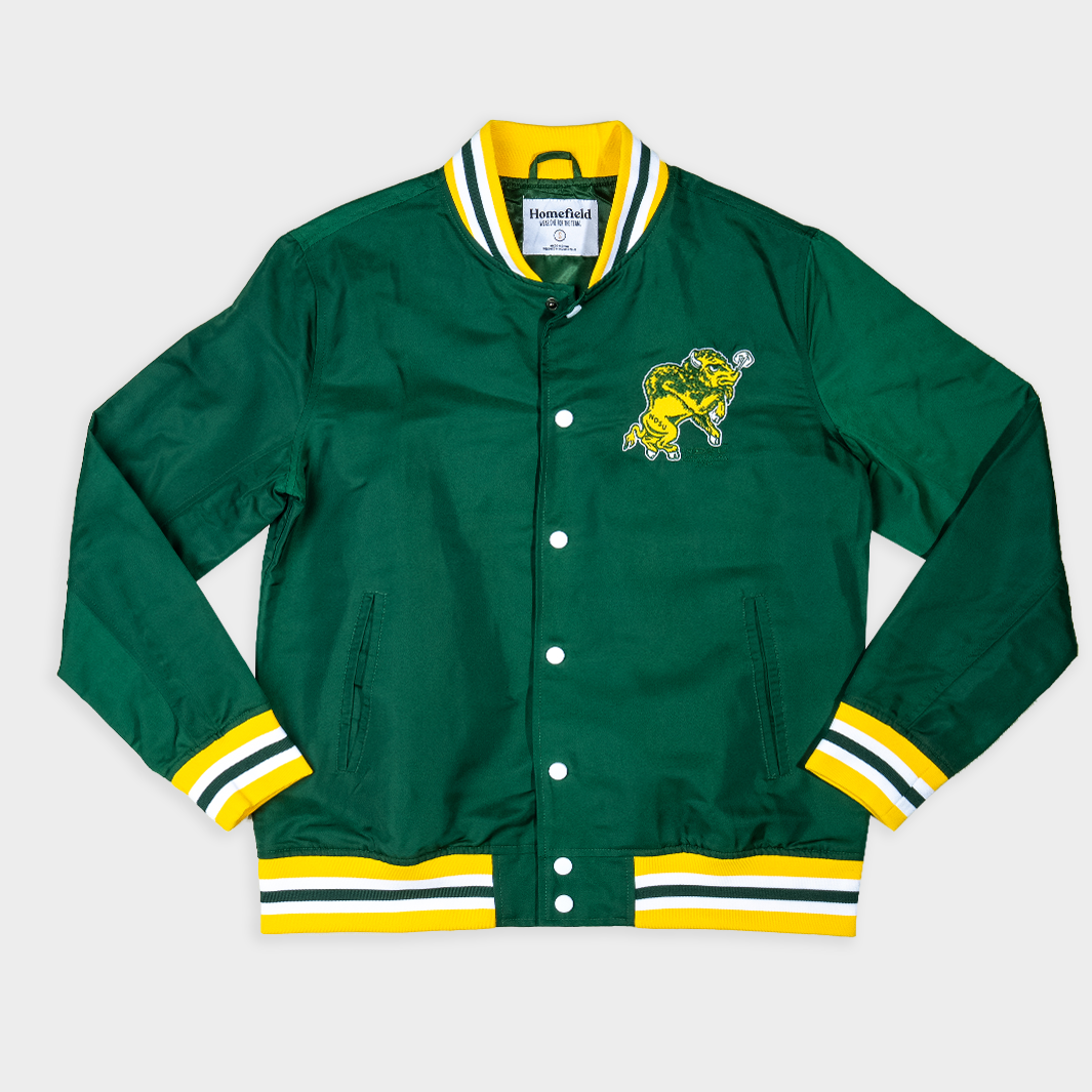 North Dakota State Bison Vintage-Inspired Bomber Jacket - Show Your Fandom!