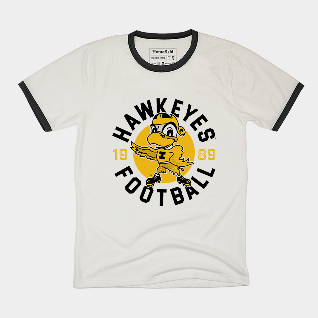 Show Your Iowa Football Pride with the Herky Ringer Tee