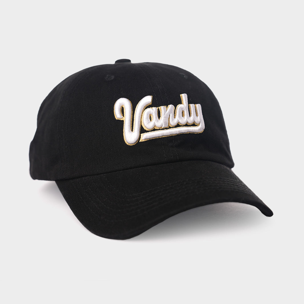 Vanderbilt Commodores Vintage Vandy Script Dad Hat - A Piece of Football History