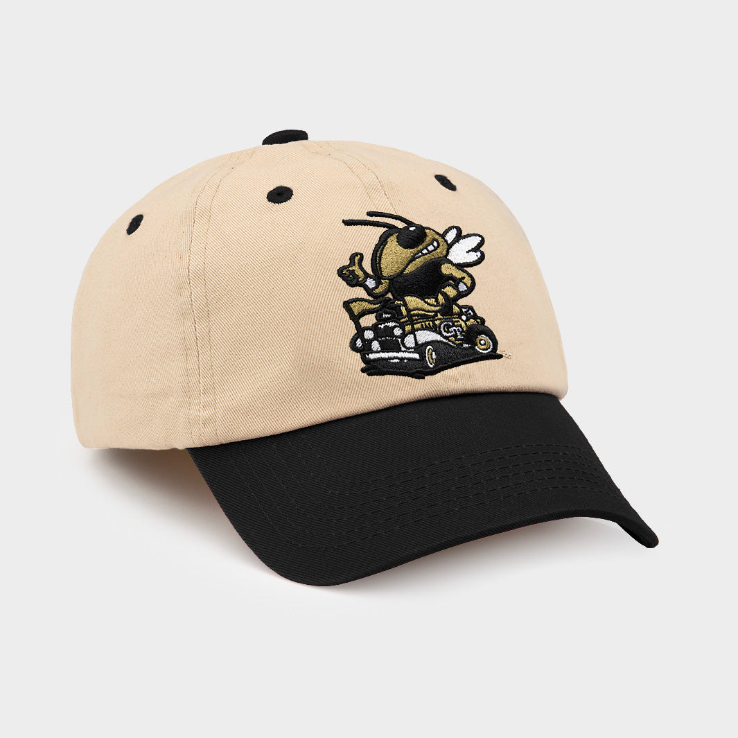 Georgia Tech Iconic Retro Buzz Two-Tone Dad Hat - A Must-Have!