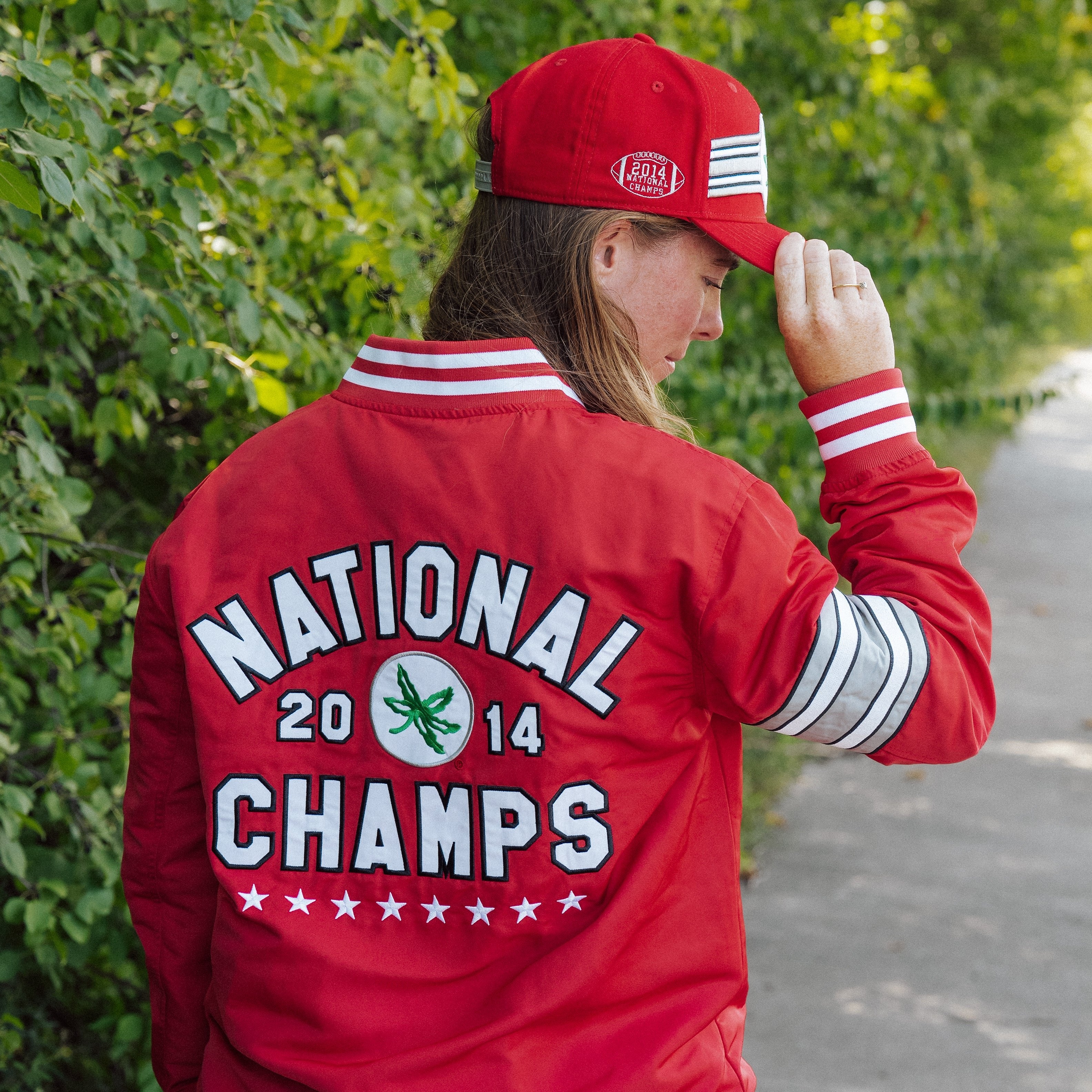 Champion Ohio State Football 2014 Bomber Jacket - Celebrate the Legendary Feat